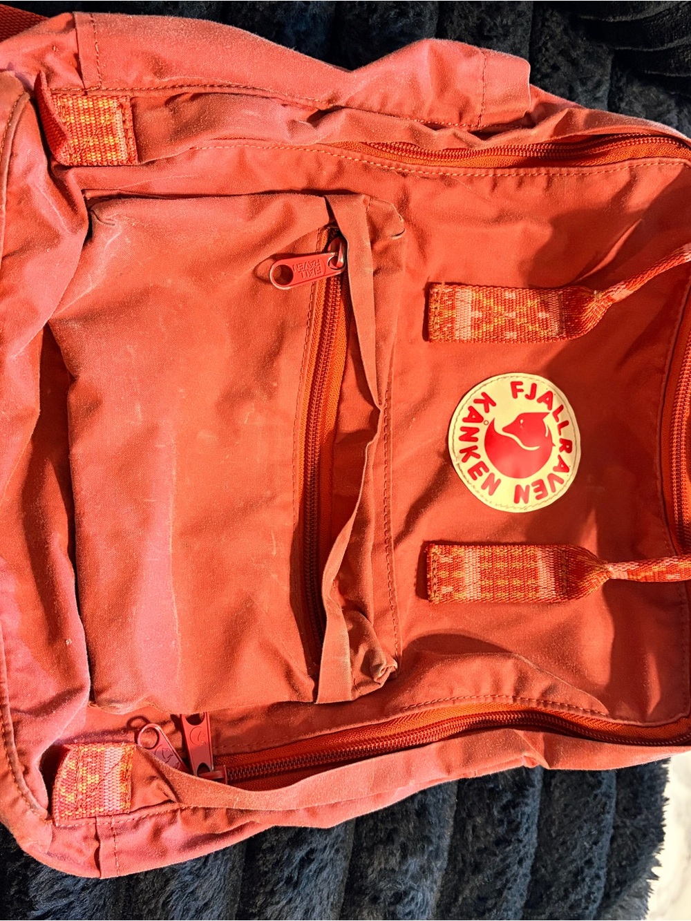 Fjallraven Kanken Backpack - Orange-Red